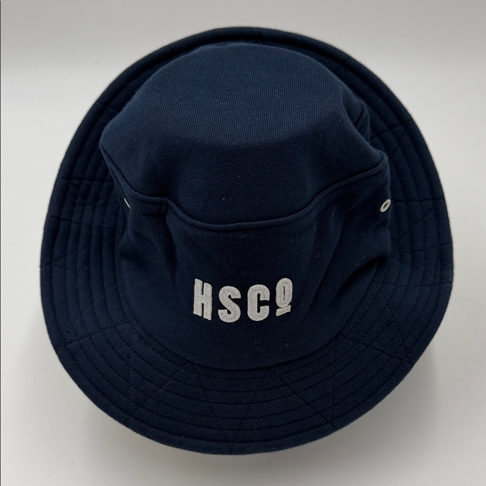 Herschel Supply Company Navy Bucket Hat with White Logo